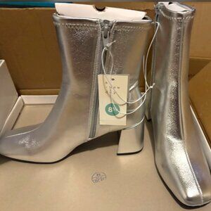 A New Day - Silver Heeled Boots